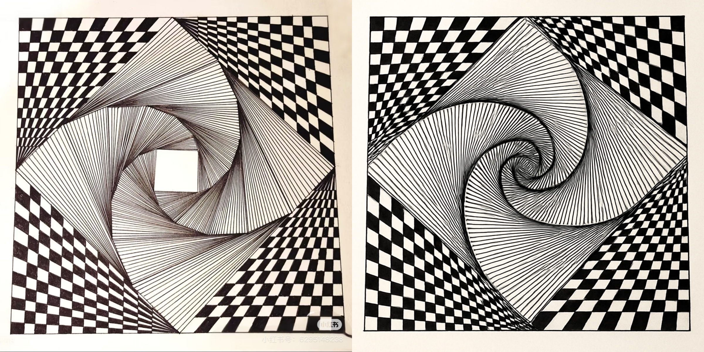 AI推理复杂螺旋规律补全螺旋图空白