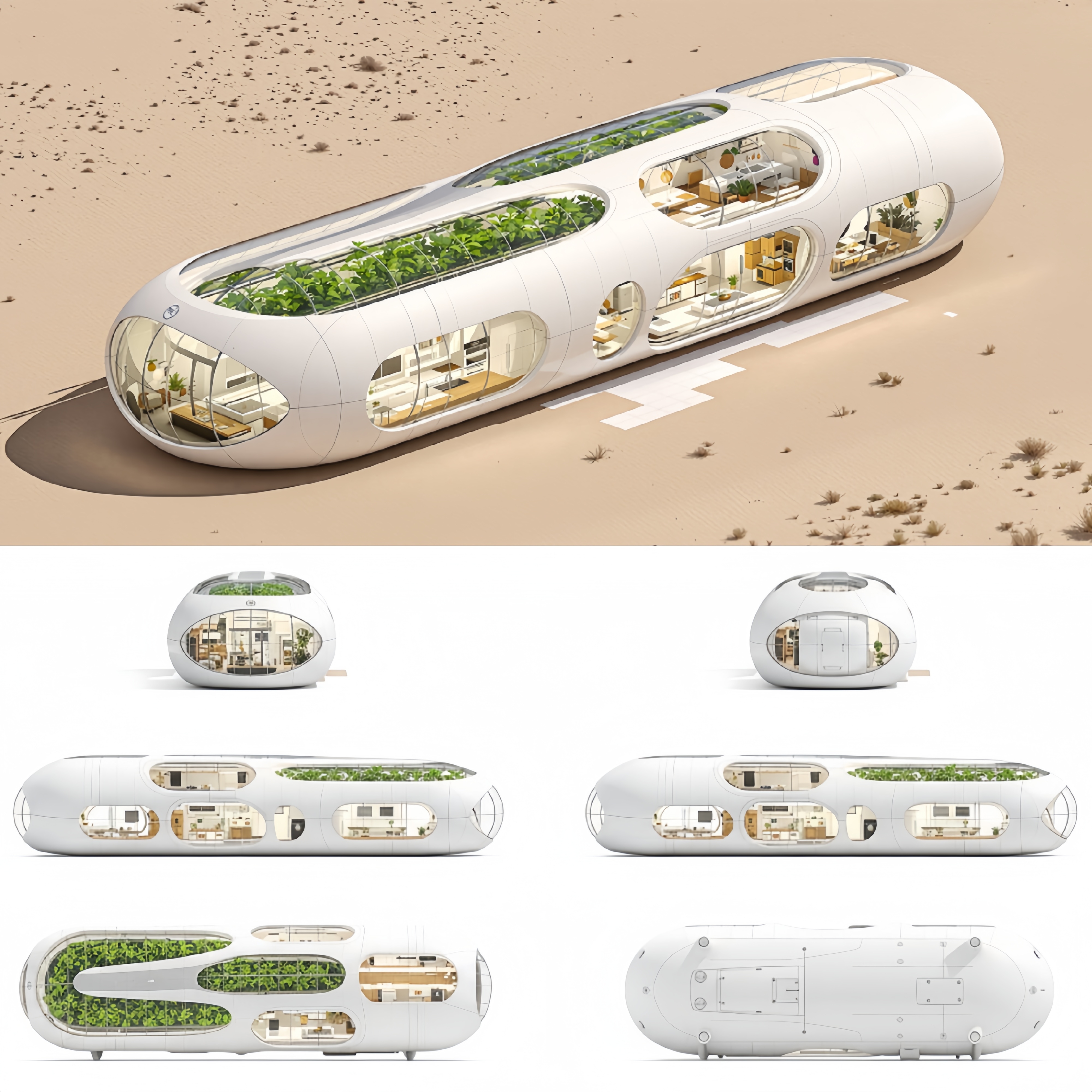 AI生成多角度视图